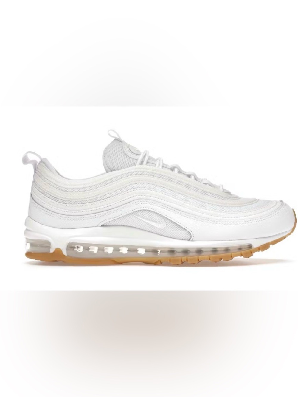 Nike Air Max 97 White with Gum Sole